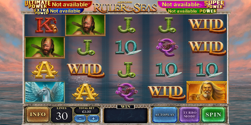 Eine kostenlose Demo-Version des Age of the Gods: Ruler of the Seas Slots.