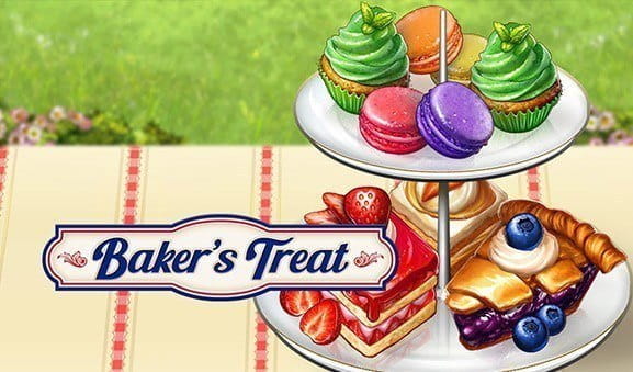 Zu sehen sind ein paar Küchlein des Spiels Baker's Treat.