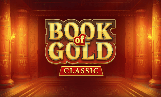 Das Logo des online Spiels Book of Gold Classic.