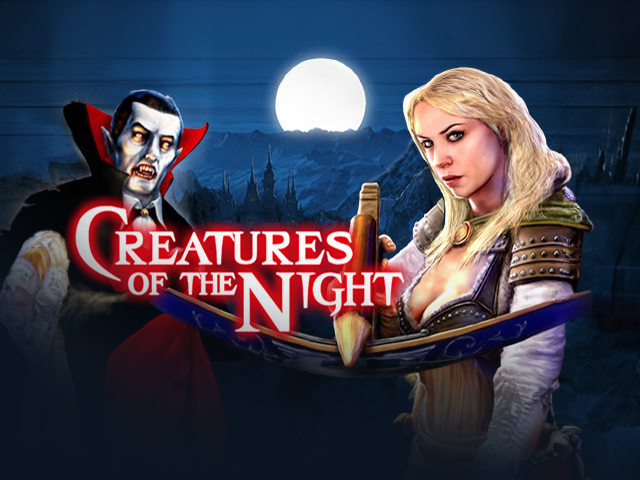 Die Figuren des Online Slots Creatures of the Night.