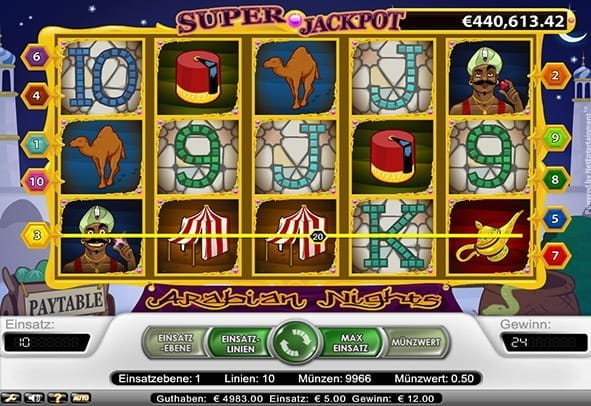 Jackpot Spielautomat im Spielgeld-Modus verfügbar