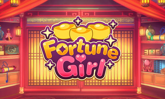 Ein asiastischer Shop mit dem Schriftzug 'Fortune Girl'. 