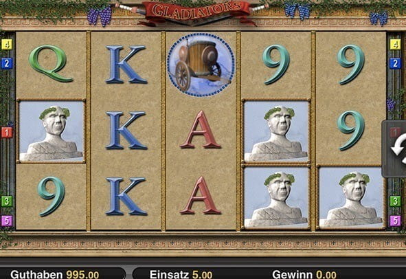 Hier Gladiators kostenlos spielen