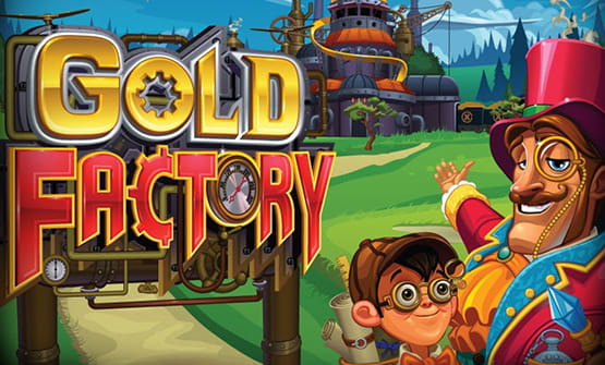 Einige Charaktere aus dem Slot Gold Factory.