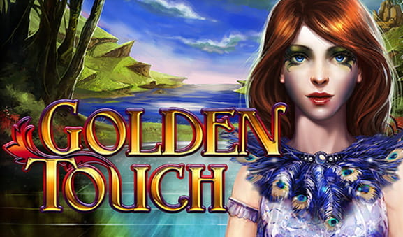 Das Logo des Spiels Golden Touch von Bally Wulff.