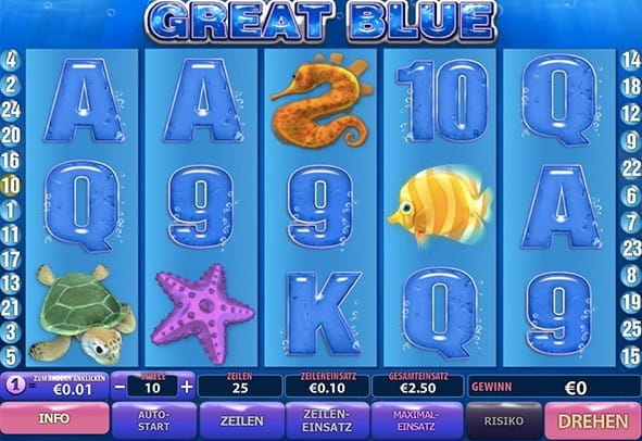 Hier Great Blue kostenlos spielen