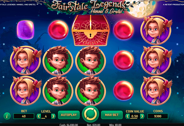 Eine kostenlose Demo-Version des Hansel and Gretel Slots.