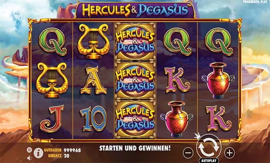 Hercules and Pegasus - Spielautomaten