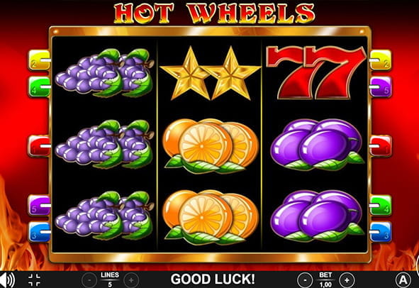 Eine kostenlose Demo-Version des Hot Wheels Slots.
