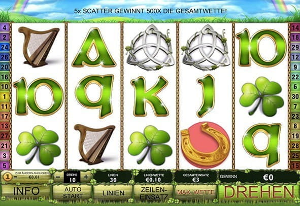 Hier Irish Luck kostenlos spielen