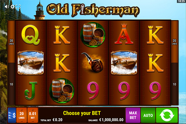 Eine kostenlose Demo-Version des Old Fisherman Slots.