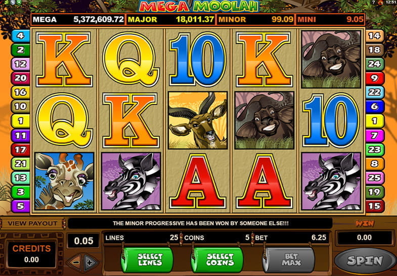 Mega Moolah Demo