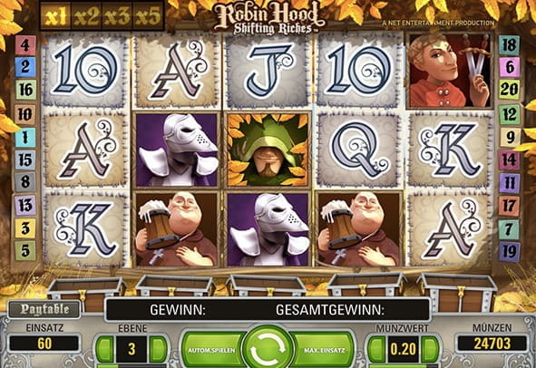 Hier Robin Hood: Shifting Riches kostenlos spielen