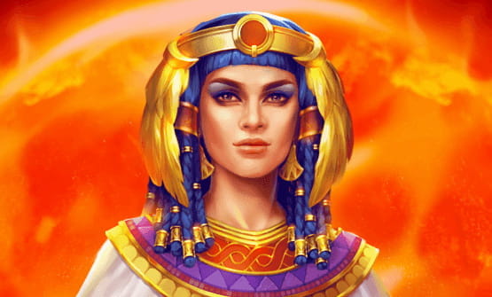 Die Solar Queen des gleichnamigen Slots von Playson.