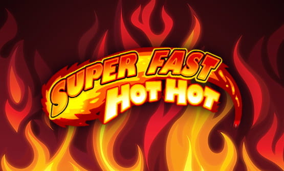 Das Super Fast Hot Slot Logo.