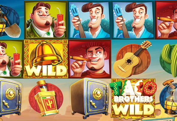 Eine kostenlose Demo-Version des Taco Brothers Slots.