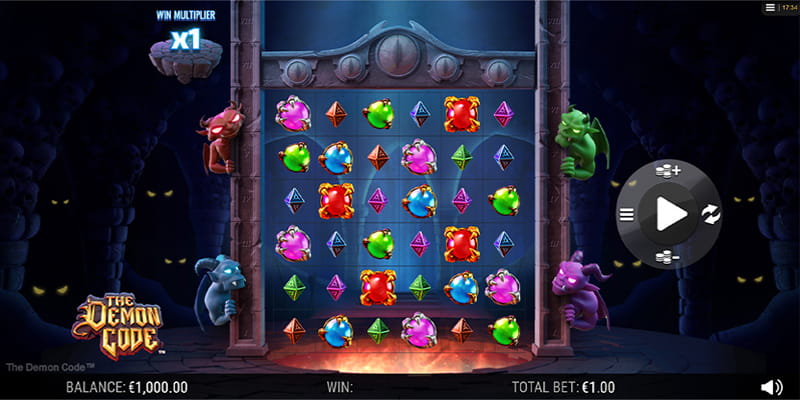 Eine kostenlose Demo-Version des The Demon Code Slots.