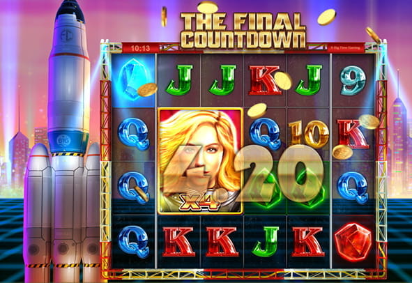 Eine kostenlose Demo-Version des The Final Countdown Slots. 