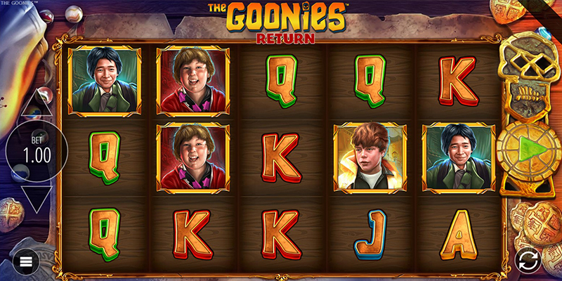 Eine kostenlose Demo-Version des The Goonies Return Slots.