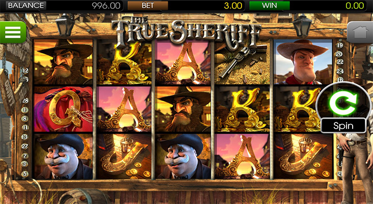 Eine kostenlose Demo-Version des The True Sheriff Slots.