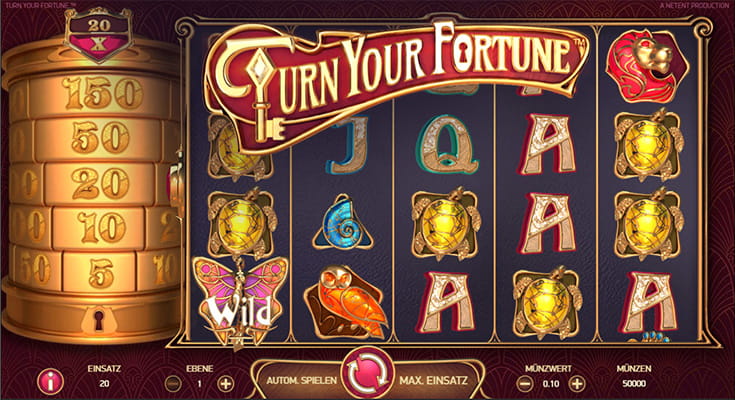 Eine kostenlose Demo-Version des Turn Your Fortune Slots.
