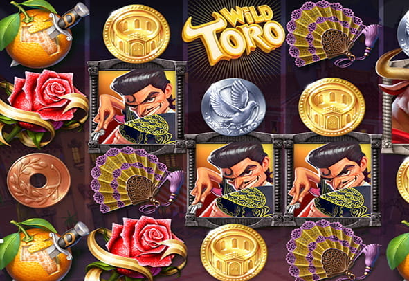 Eine kostenlose Demo-Version des Wild Toro Slots.