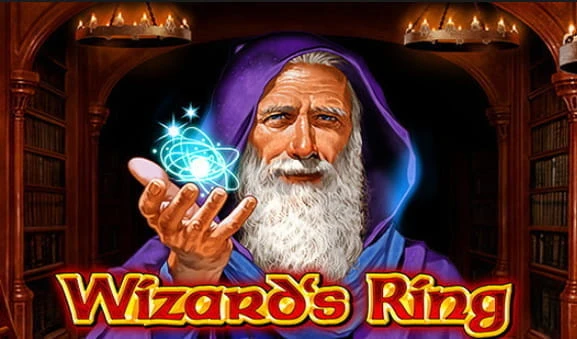 Das Logo von Wizard's Ring mit dem geheimnisvollen Zauberer.