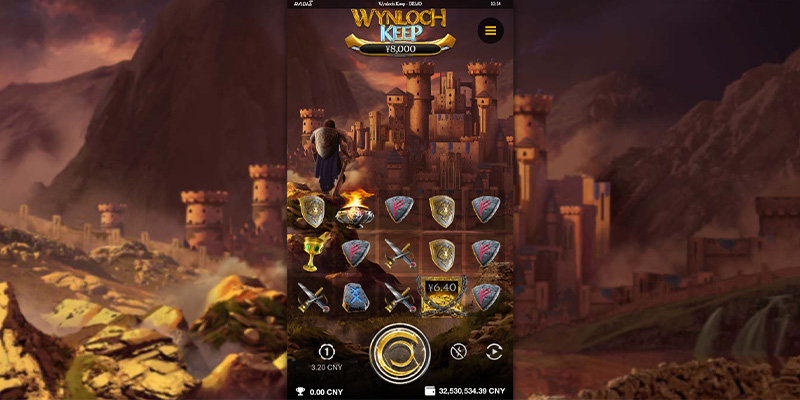 Eine kostenlose Demo-Version des Wynloch Keep Slots.