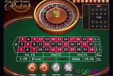Bei dem Tischspiel Lucky Spin European Roulette ist der Kessel animiert und die Spielfläche übersichtlich dargestellt. Die Einsätze reichen von 0,10€ bis 500€. 