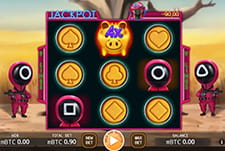 Der Spielautomat Squid Party im mBit Online Casino.