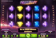 Einer der beliebtesten NetEnt Spielautomaten - Starburst