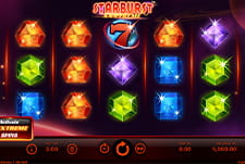 Der Online Slot Starburst XXXtreme im JET Casino.