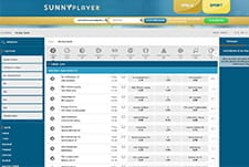 Die Auswahl an Sportwetten bei Sunnyplayer