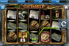 Der The Family Slot von Nucleus im Divas Luck Casino.