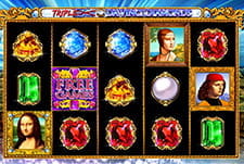 Der High 5 Games Spielautomat Triple Da Vinci Diamonds.