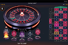 Der Tischspiel-Titel Ultra Warp Roulette im Gangsta Casino.