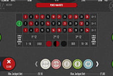 Virtueller Spieltisch bei Double Ball Roulette bei Viggoslots.