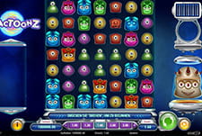 Das Spiel Reactoonz von Play’n GO bei Viggoslots.