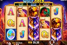 Das Slot Spiel Wolf Gold in der NetBet Spielo.
