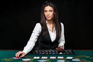 Dealerin im XPG Live Casino.