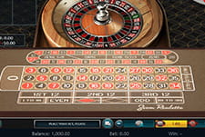 Zoom Roulette Spieltisch bei Neospin.