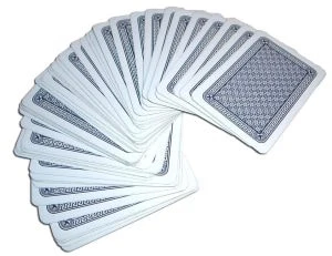 Die Muster eines Kartendecks