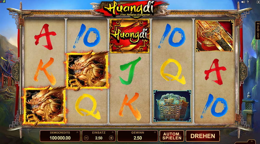 Huangdi The Yellow Emperor von Microgaming