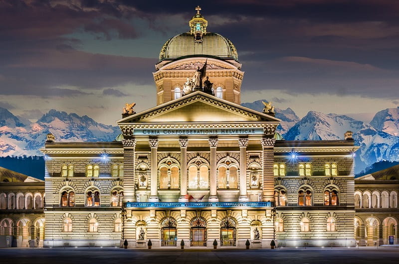 Sitz des Nationalrats in Bern