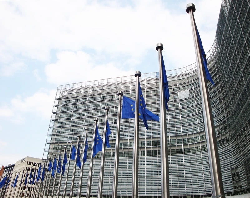 Sitz der europäischen Kommission in Brüssel