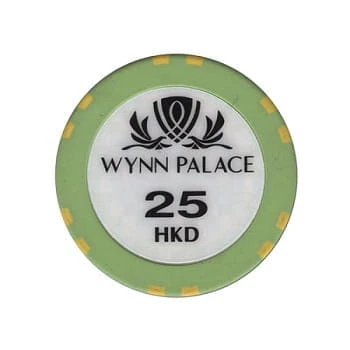 Wynn Palace Chip im Wert von 25 Hongkong Dollar