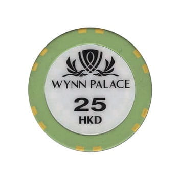 Wynn Palace Chip im Wert von 25 Hongkong Dollar