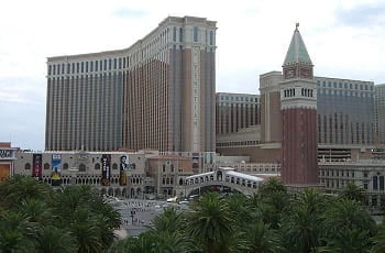 Das Venetian Resort Hotel in Las Vegas.