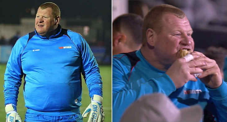 Suttons Goalie Wayne Shaw