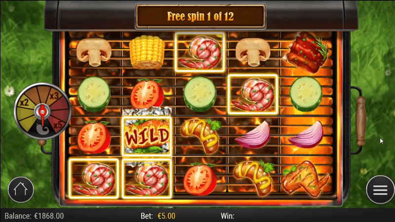 Ein Screenshot zeigt den neuen Play’n GO-Slot Sizzling Spins